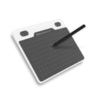 Tablette graphique 10moons T503,Ultra légère,Micro USB,Signature numérique,pour dessin à 8192 niveaux,pas besoin de stylo de charge - Type WHITE