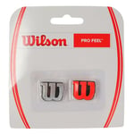 Wilson Pro Feel Racquet Dampener - Red/Silver, N/A