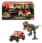 Jurassic World Tyrannosaurus Rex Off Road Tracker Figure Playset Toy New W Tag