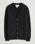 Harley Of Scotland Supersoft Lambswool Cardigan Black