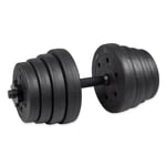 ASG Justerbar hantel 15 kg - vinyl