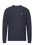 Lyle & Scott Raglan D Gal Crew Neck Marinblå