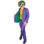 W WIDMANN MILANO Party Fashion - Costume enfant clown maléfique, costume violet, costume d'horreur, clown tueur, déguisement Halloween