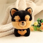 '20 cm/7,87 tuumaa suloinen pörröinen pehmo corgi-koira pehmolelu pehmo pehmo pehmolelu täytetty iso pää kawaii elävä eläin shiba inu chowchow yorkshire bichon husky nukke pehmeä pehmo koiran nukke syntymäpäivälahja uudenvuoden lahja kodin sisustus'