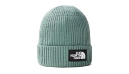 THE NORTH FACE Logo Box Beanie Hat Dark Sage One Size