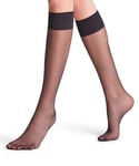 FALKE Women's Pure Matt 20 DEN W KH Sheer Plain 1 Pair Knee-High Socks, Black (Black 3009) new - eco-friendly, 2.5-5