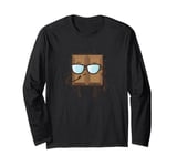 cool Chocolate Bar Candy Cocoa Long Sleeve T-Shirt