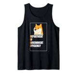 DOGE Department Of Government Efficiency Elon Vivek Meme Tank Top