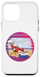 iPhone 12 mini Santa at the beach jolly Santa lounging on the sand Xmas Case