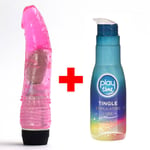 Vibrator Sex Toys Realistic Dildo Vibrator Sex Toy for Adult Men Women G-spot