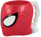 Tataway in viaggio si cresce Marvel Mug enfant Spiderman avec personnage 3D Homme Araignée 210 ml avec poignée