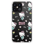 Personalaizer Coque pour iPhone 12 Pro Max - Hello Kitty Patron Stickers