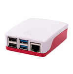 Boîtier officiel Raspberry Pi 4 - Blanc - Raspberry Pi