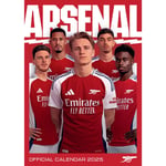 Arsenal FC 2025 A3 Väggkalender