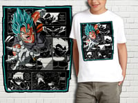 T-Shirt Blanc Enfant Collection Manga Dragon Ball Z 414