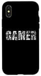 Coque pour iPhone X/XS GAMER VINTAGE JEUX VIDÉO VINTAGE JEUX VIDÉO CLASSIQUES GAMER