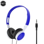 Bleu Casque de jeu filaire avec caisson de basses, qualité sonore Hifi, pliable, Portable, prise 3.5mm, pour Pc, hôte de jeu, tous les Smartphones, nouveau ""Nipseyteko