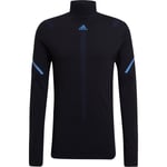 adidas Primeknit Midlayer Løpetopper Herre - Svart - str. 2XL