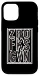 iPhone 12/12 Pro Zero F ks Given Bold Graphic Zro Fks Gvn Case