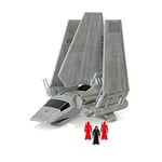 Star Wars Micro Galaxy Squadron Navette impériale – Véhicule de Classe Vaisseau Spatial de 17,8 cm avec Trois Accessoires de Micro Figurines de 2,5 cm