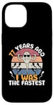 Coque pour iPhone 14 Vintage Legend 77 Years Ago I Was The Fastest Men Women Bday