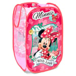 Disney Minnie Girls Kids Bedroom Pop Up Foldable Toys Storage Washing Basket