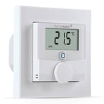 Homematic IP Thermostat Mural avec Sortie de Commutation, pour commutateur de Marque, Blanc, 150628A0