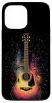 Coque pour iPhone 13 Pro Max Guitare acoustique Musique Six-faces Guitare classique