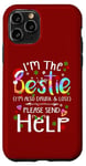 iPhone 11 Pro I'm the bestie I'm also drunk and lost Christmas Tie Dye Case