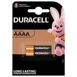 2 Piles AAAA / LR8D425 Duracell Alcaline 1,5V