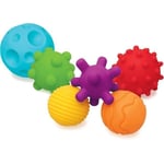 6 balles sensorielles - INFANTINO - Jouet pour bébé - Couleur bleu - Plastiqu...