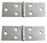 cyclingcolors 2x charnière plate acier 100x32mm meuble bois porte placard étagère cuisine