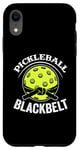 Coque pour iPhone XR Ceinture noire de pickleball