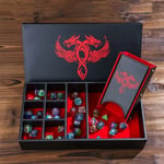 Leather Dice Tower & Storage Box