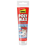 Colle mastic extra forte UHU Poly Max transparente tube 115g