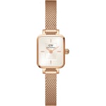 Daniel Wellington Ladies Quadro Micro Rose Gold 16mm Watch DW00100651