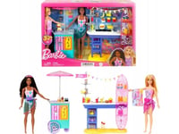 Mattel Barbie Sett Med 2 Dukker Day At The Beach Hnk99 /3