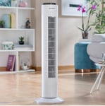 Ventilateur Colonne Refresca - télécommande - 3 vitesses - Silencieux - Straße Tech ® : un rafraîchisseur d'air élégant et pratique pour l'été