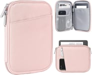 6-7 Pouces Housse Pour Tablette Kindle Paperwhite Et Kindle Colorsoft Signature Edition, Housse Protectrice Avec Pochette Pour Kindle E-Reader/Kindle Oasis, Rose