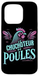 Coque pour iPhone 15 Pro Humour Poule Jardin Poules