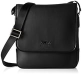 Guess Contemp.Casual Crossbody W Flp,Sac à bandoulière Homme, Noir (Nero), Taille Unique