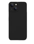 PASUTO Spécialement conçu pour l'iPhone 13 Coque en Silicone Protection améliorée de l'appareil Photo Coque Anti-Rayures Doublure intérieure en Microfibre Douce 6,1 Pouces Noir