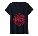 Womens Harry Potter Gryffindor House Badge V-Neck T-Shirt