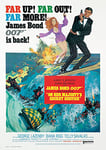 Pyramid International James Bond (On Her Majesty's Secret Service) -Canvas Print 85 x 120cm, Wood, Multi-Colour, 85 x 120 x 1.3 cm