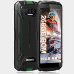 DOOGEE Rugged Phone, S41Max 16GB+256GB, 6300mAh, Rugged Smartphone Android 13 Phone Unlocked, 13MP+8MP Waterproof Camera, IP68&IP69, 4G Dual SIM Phone, NFC, OTG, GPS - Green