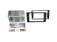 Acv 2-Din Rb Audi A3 Pro, Ramme, Audi, Audi A3:2003, 2004, 2005, 2006, 2007, 2008, 2009, 2010, 2011, 2012, 2013, Sort, Metall