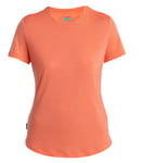 Icebreaker Women's Merino 125 Cool-Lite™ Sphere III Short Sleeve Tee Tang, L