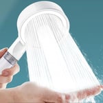 Pommeau de Douche,Pommeau Douche Anti Calcaire Économie d'Eau,Douchette Douche avec 5 modes de jet (Tm Misted White).[T90]