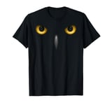 Big Owl Eyes beautiful owl lover wild bird of the night cool T-Shirt