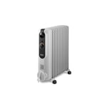 Radiateur Bain D'huile - 2500w, Digital Temperature Control, Based On   - Trrse1225 Delonghi